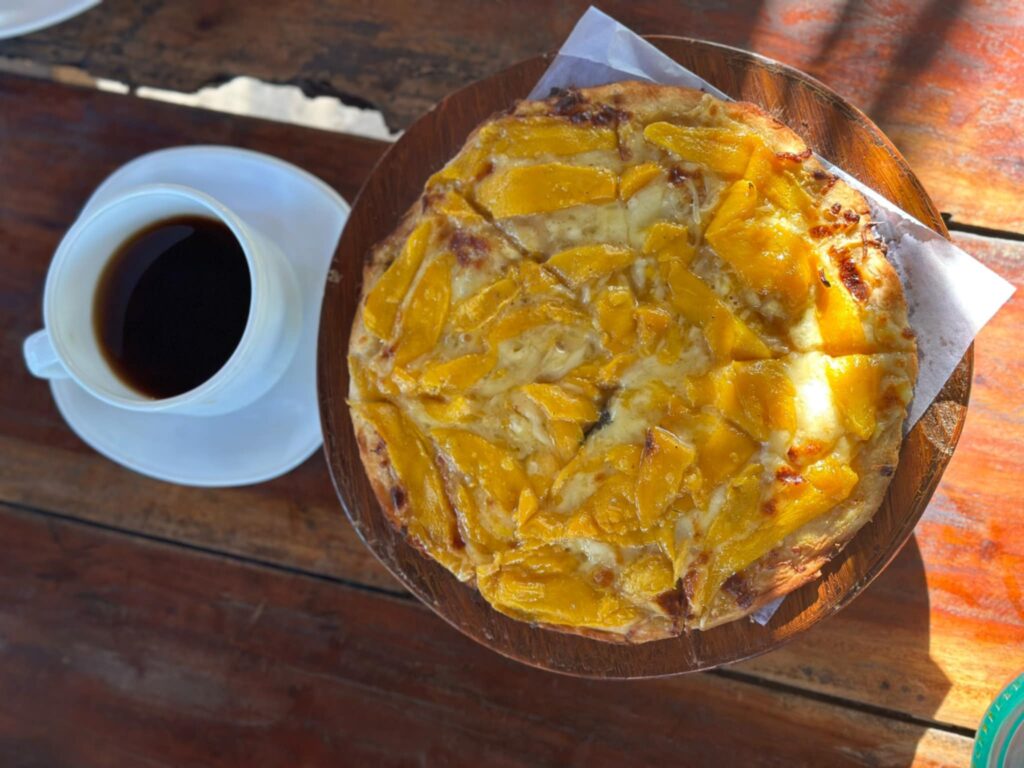 Mango pizza in guimaras island